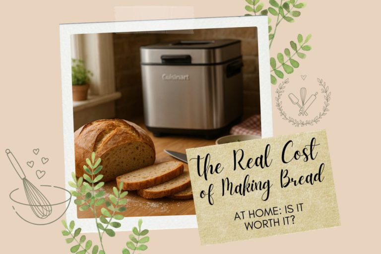 The Real Cost of Making Bread at Home Is It Cheaper